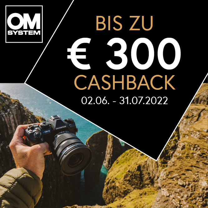 Bis zu € 300,- Cashback | Aktionszeitraum: 02.06. - 31.07.2022