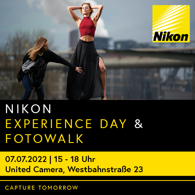 Wir laden Sie am 07.07.2022 ganz herzlich zum Nikon Z Experience Day in Wien ein