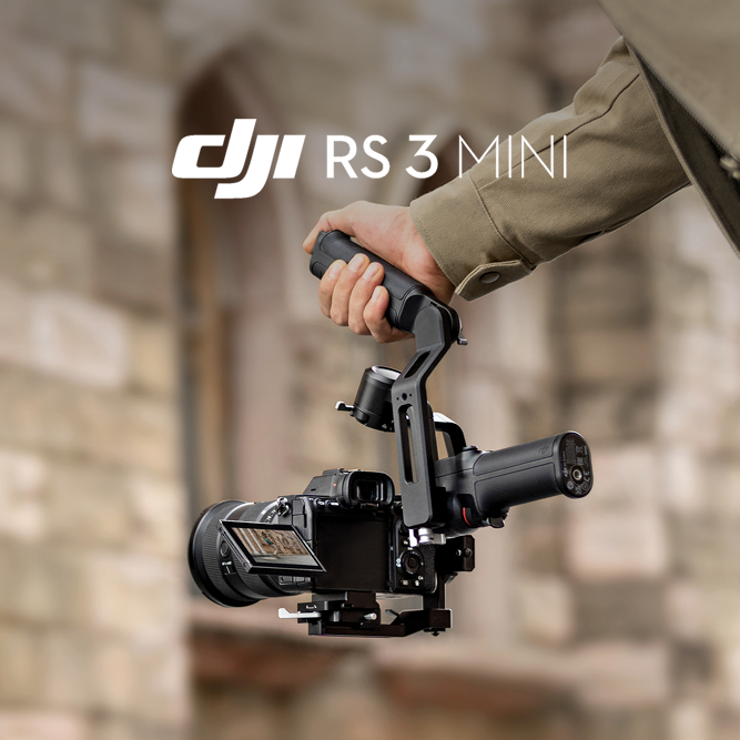 DJI stellt den neuen RS3 Mini Gimbal vor.