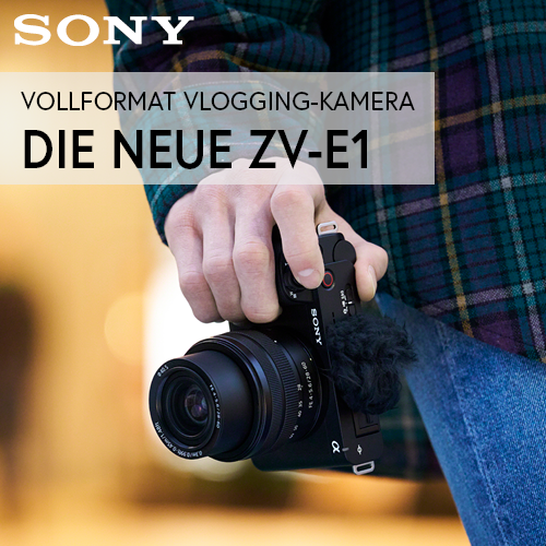 Sony präsentiert die neue Sony ZV-E1.