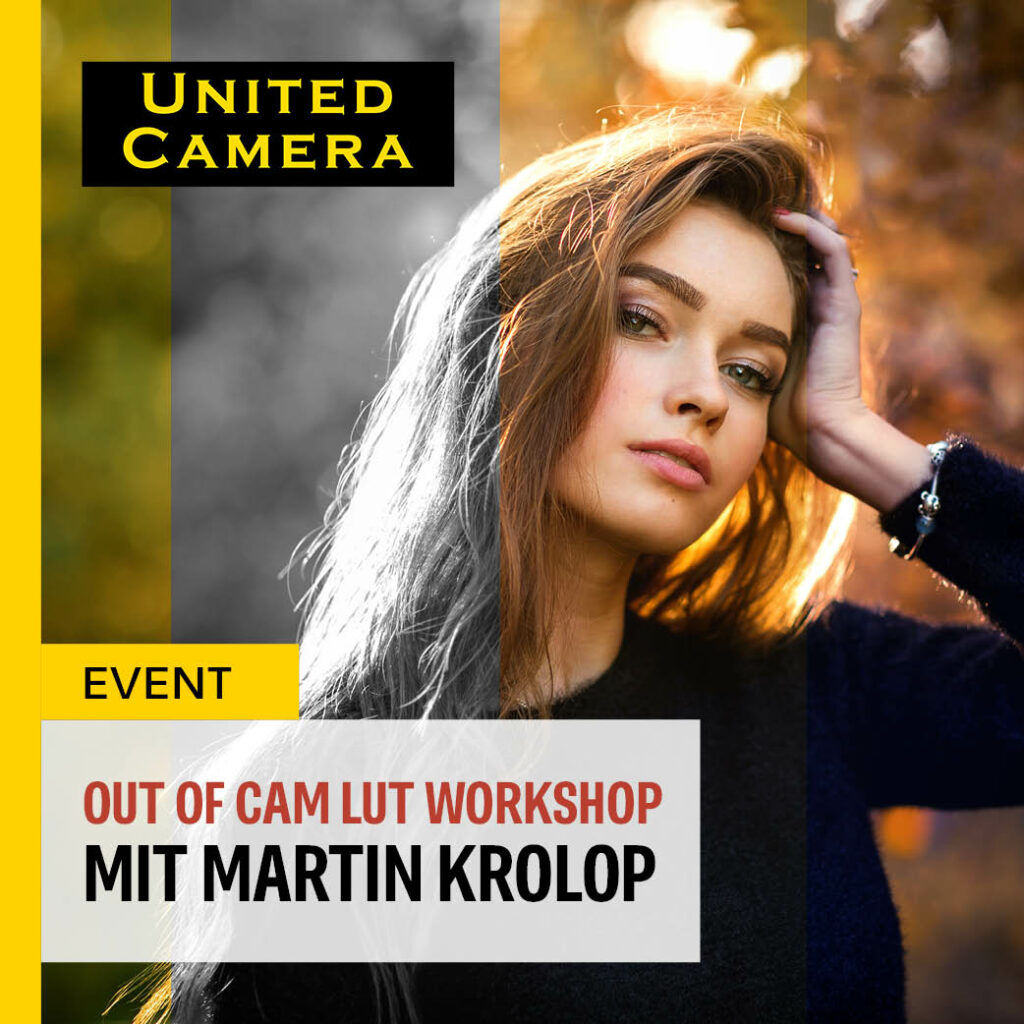Exklusiver Out of Cam LUT Workshop mit Martin Krolop | 27.11.2023